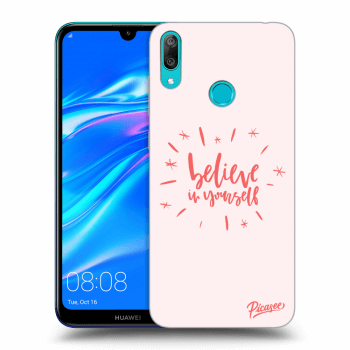 Picasee ULTIMATE CASE pentru Huawei Y7 2019 - Believe in yourself