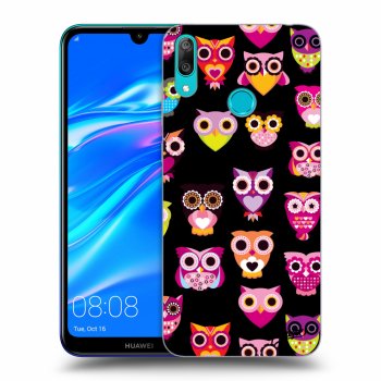 Picasee ULTIMATE CASE pentru Huawei Y7 2019 - Owls