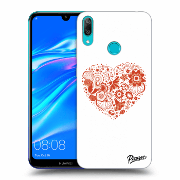 Picasee ULTIMATE CASE pentru Huawei Y7 2019 - Big heart