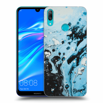 Picasee ULTIMATE CASE pentru Huawei Y7 2019 - Organic blue