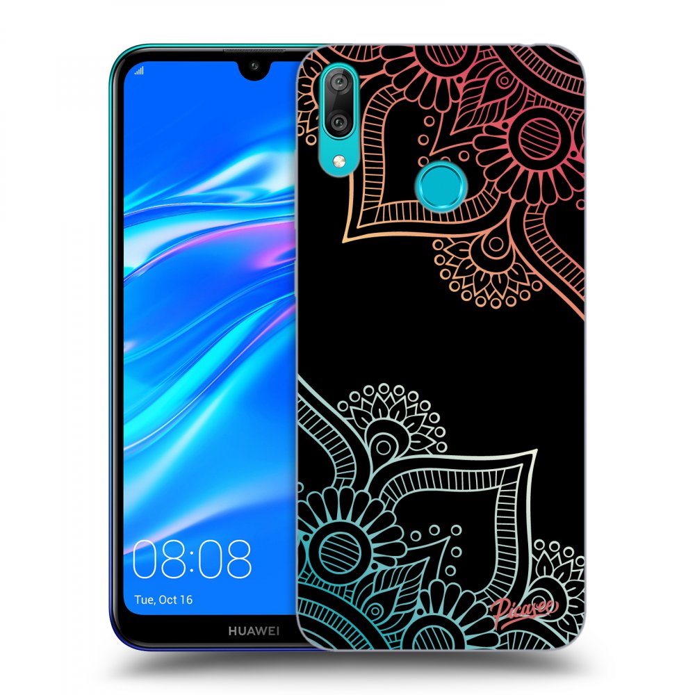 Picasee ULTIMATE CASE pentru Huawei Y7 2019 - Flowers pattern