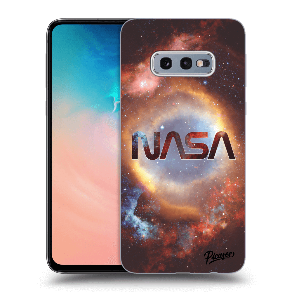 Picasee husă neagră din silicon pentru Samsung Galaxy S10e G970 - Nebula