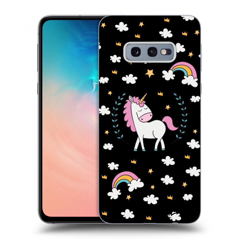 Picasee ULTIMATE CASE pentru Samsung Galaxy S10e G970 - Unicorn star heaven