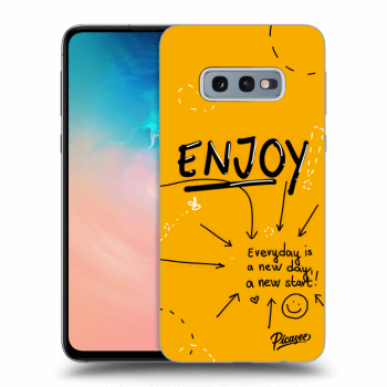 Picasee husă transparentă din silicon pentru Samsung Galaxy S10e G970 - Enjoy