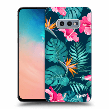 Husă pentru Samsung Galaxy S10e G970 - Pink Monstera