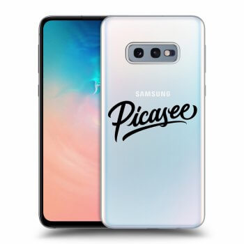 Picasee husă transparentă din silicon pentru Samsung Galaxy S10e G970 - Picasee - black