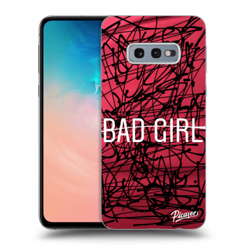 Picasee husă transparentă din silicon pentru Samsung Galaxy S10e G970 - Bad girl