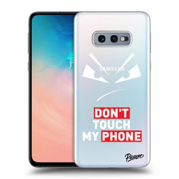 Husă pentru Samsung Galaxy S10e G970 - Evil Eye - Transparent