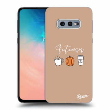 Picasee husă transparentă din silicon pentru Samsung Galaxy S10e G970 - Autumn