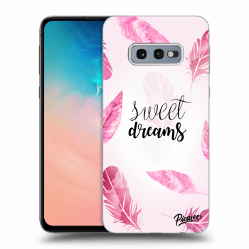 Picasee husă transparentă din silicon pentru Samsung Galaxy S10e G970 - Sweet dreams
