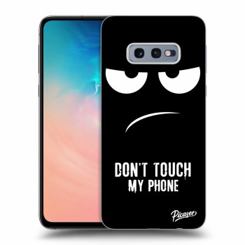 Picasee ULTIMATE CASE pentru Samsung Galaxy S10e G970 - Don't Touch My Phone