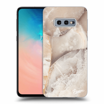 Picasee ULTIMATE CASE pentru Samsung Galaxy S10e G970 - Cream marble