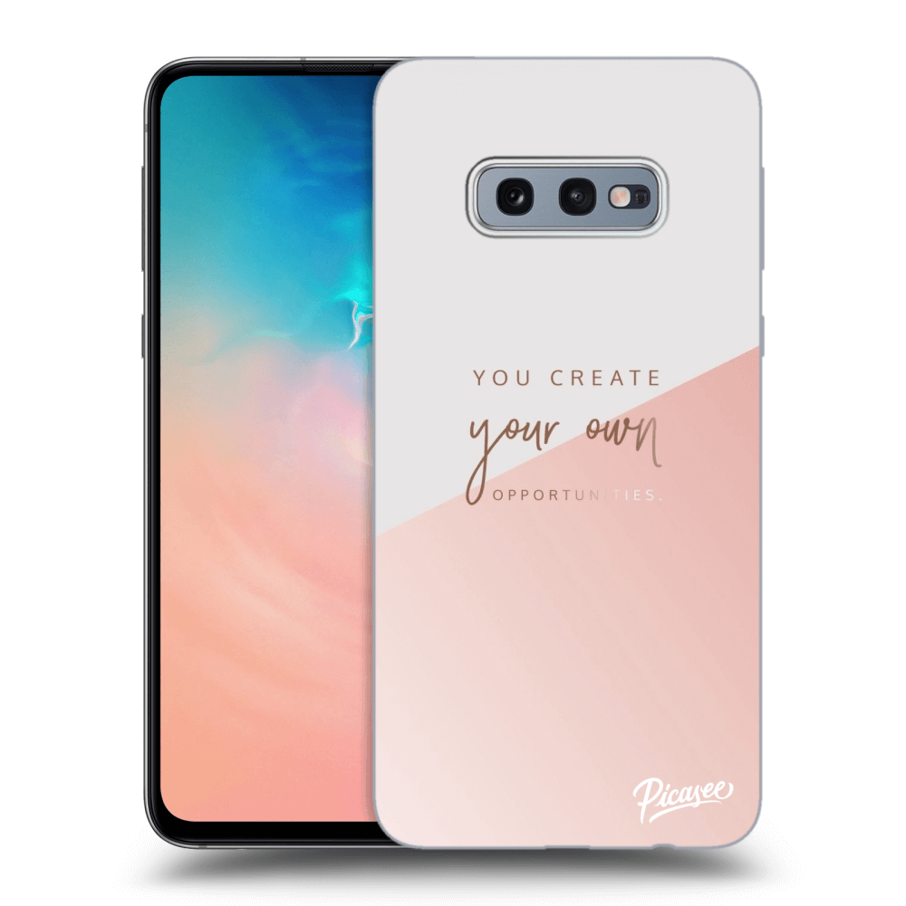 Picasee ULTIMATE CASE pentru Samsung Galaxy S10e G970 - You create your own opportunities