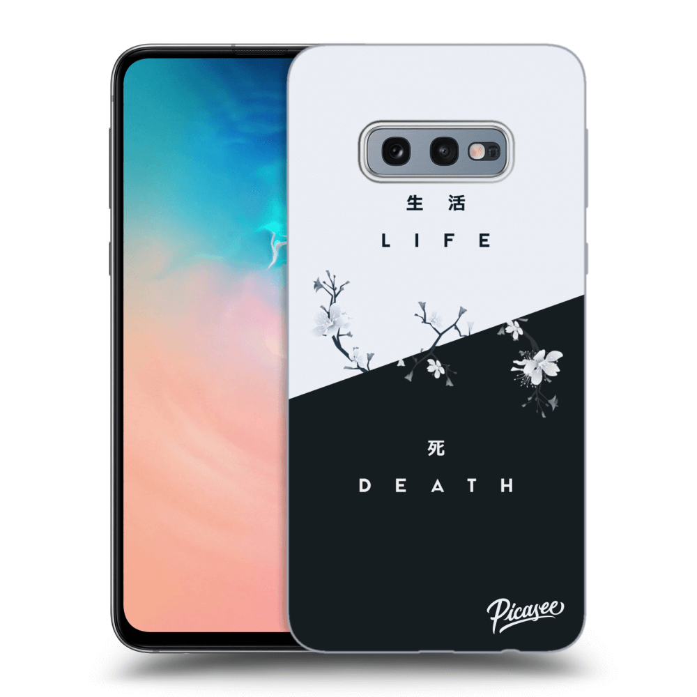 Picasee husă transparentă din silicon pentru Samsung Galaxy S10e G970 - Life - Death