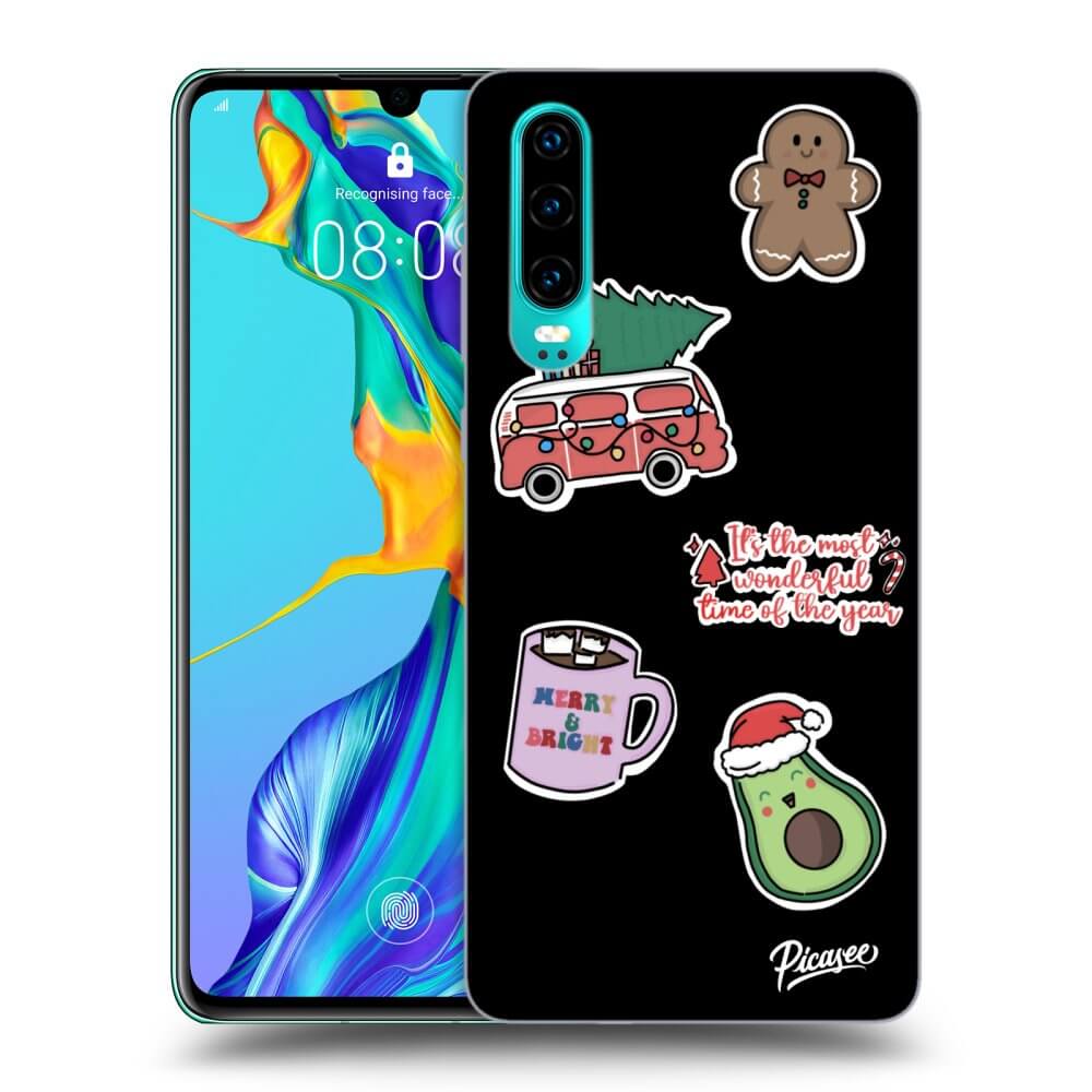 Picasee ULTIMATE CASE pentru Huawei P30 - Christmas Stickers