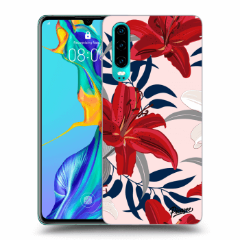 Husă pentru Huawei P30 - Red Lily