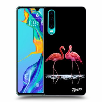 Husă pentru Huawei P30 - Flamingos couple