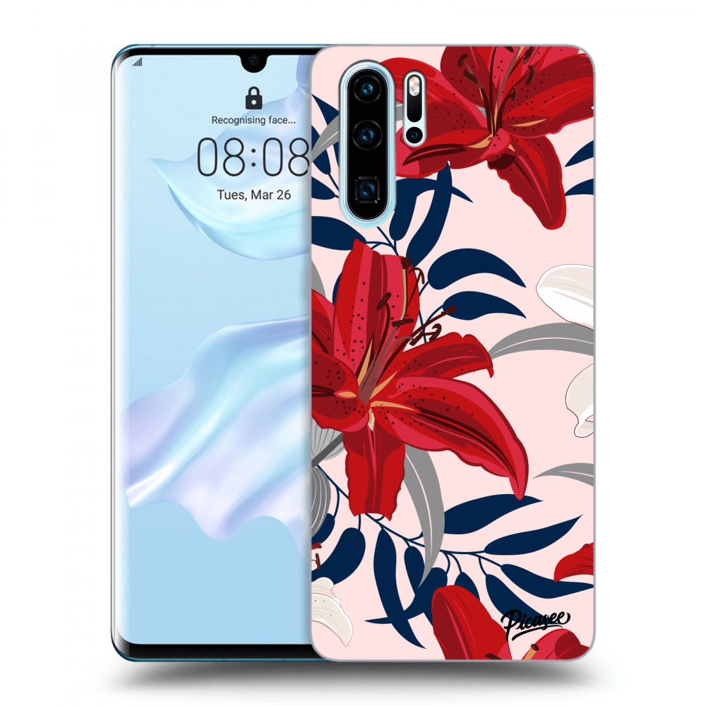 Picasee ULTIMATE CASE pentru Huawei P30 Pro - Red Lily
