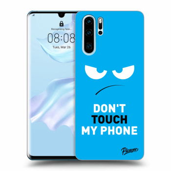 Picasee ULTIMATE CASE pentru Huawei P30 Pro - Angry Eyes - Blue
