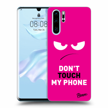 Picasee ULTIMATE CASE pentru Huawei P30 Pro - Angry Eyes - Pink