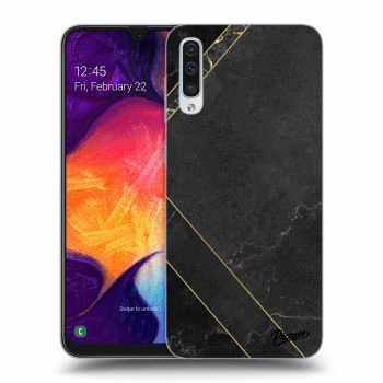 Husă pentru Samsung Galaxy A50 A505F - Black tile