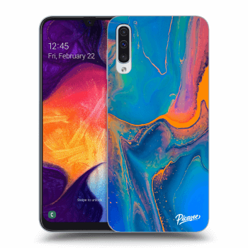 Husă pentru Samsung Galaxy A50 A505F - Rainbow