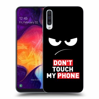 Picasee ULTIMATE CASE pentru Samsung Galaxy A50 A505F - Angry Eyes - Transparent
