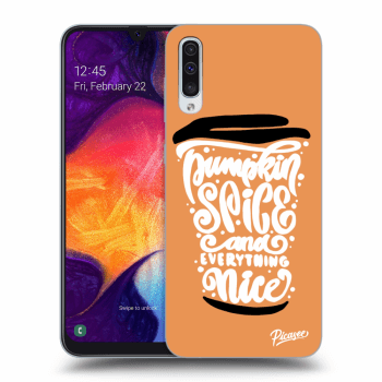 Husă pentru Samsung Galaxy A50 A505F - Pumpkin coffee