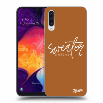 Husă pentru Samsung Galaxy A50 A505F - Sweater weather