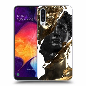 Husă pentru Samsung Galaxy A50 A505F - Gold - Black