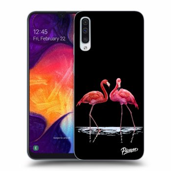 Husă pentru Samsung Galaxy A50 A505F - Flamingos couple