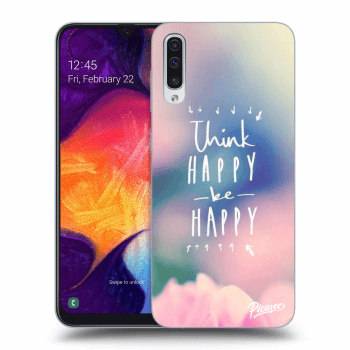 Husă pentru Samsung Galaxy A50 A505F - Think happy be happy