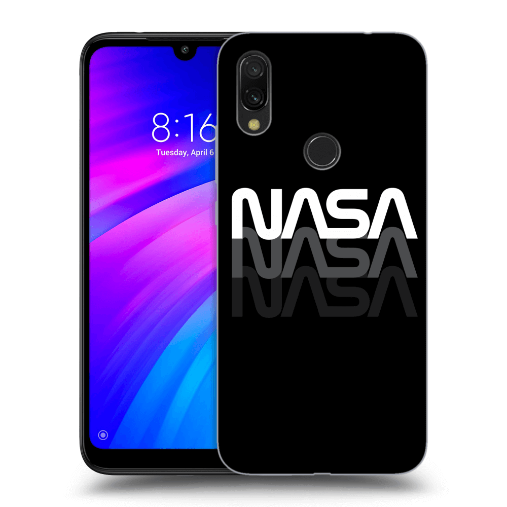 Picasee ULTIMATE CASE pentru Xiaomi Redmi 7 - NASA Triple
