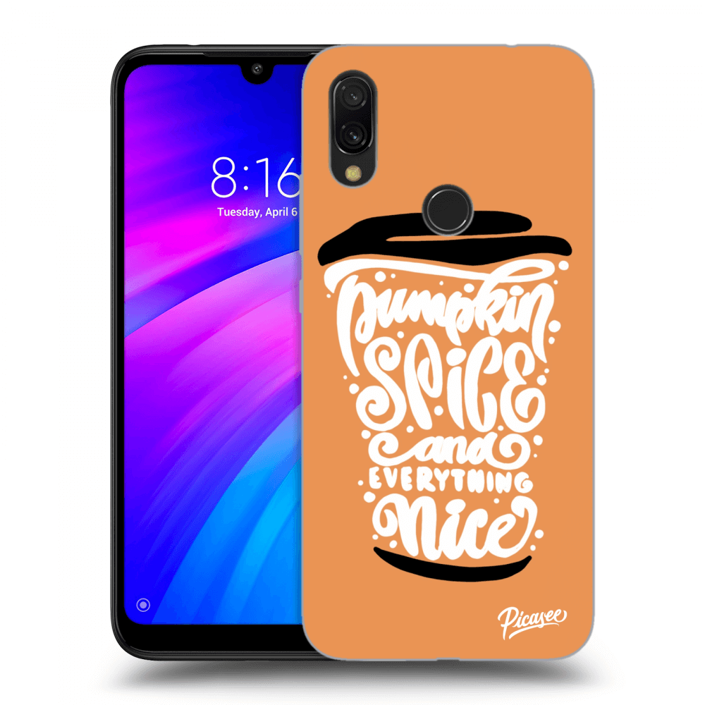 Picasee ULTIMATE CASE pentru Xiaomi Redmi 7 - Pumpkin coffee