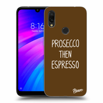 Picasee ULTIMATE CASE pentru Xiaomi Redmi 7 - Prosecco then espresso