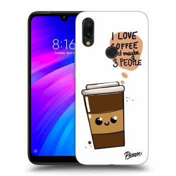 Picasee ULTIMATE CASE pentru Xiaomi Redmi 7 - Cute coffee
