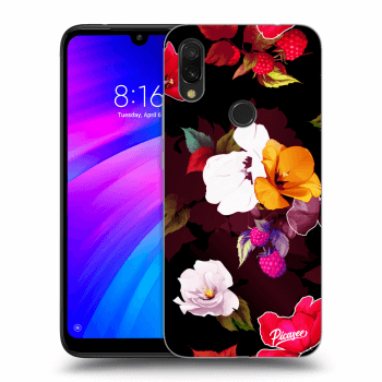 Picasee ULTIMATE CASE pentru Xiaomi Redmi 7 - Flowers and Berries