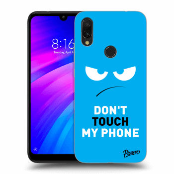 Picasee ULTIMATE CASE pentru Xiaomi Redmi 7 - Angry Eyes - Blue