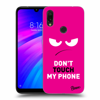 Picasee ULTIMATE CASE pentru Xiaomi Redmi 7 - Angry Eyes - Pink