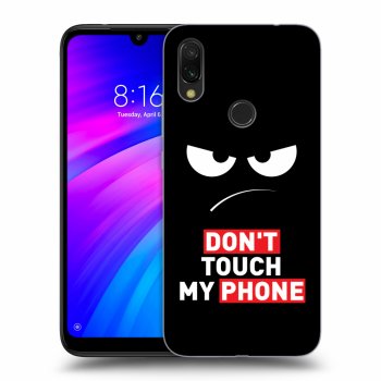 Husă pentru Xiaomi Redmi 7 - Angry Eyes - Transparent