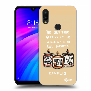 Husă pentru Xiaomi Redmi 7 - Candles