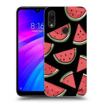 Picasee husă neagră din silicon pentru Xiaomi Redmi 7 - Melone