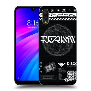 Husă pentru Xiaomi Redmi 7 - BLACK DISCO