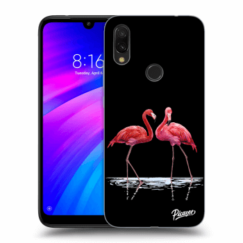 Husă pentru Xiaomi Redmi 7 - Flamingos couple