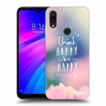 Husă pentru Xiaomi Redmi 7 - Think happy be happy