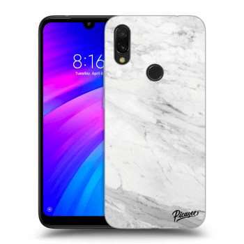 Husă pentru Xiaomi Redmi 7 - White marble