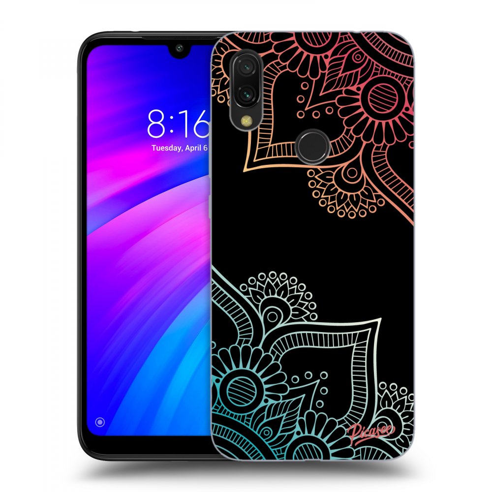 Picasee ULTIMATE CASE pentru Xiaomi Redmi 7 - Flowers pattern