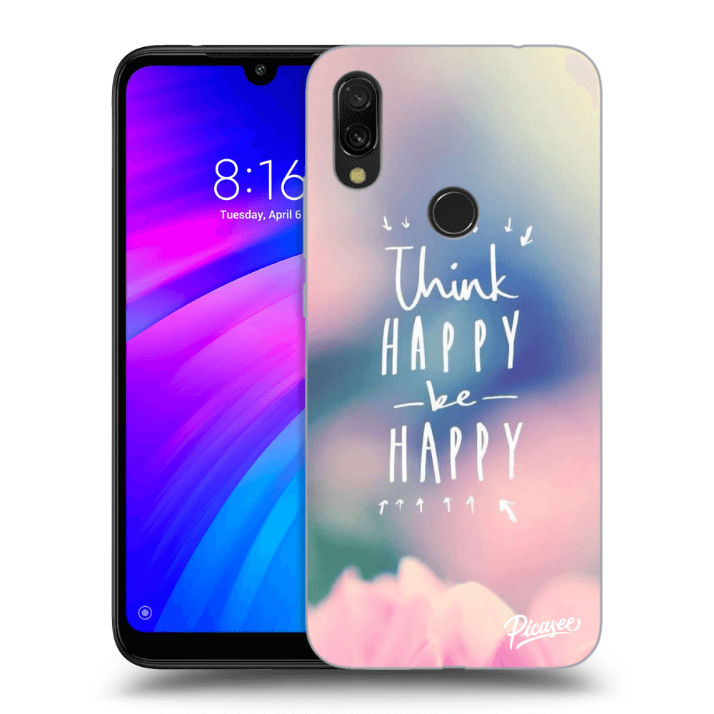 Picasee ULTIMATE CASE pentru Xiaomi Redmi 7 - Think happy be happy