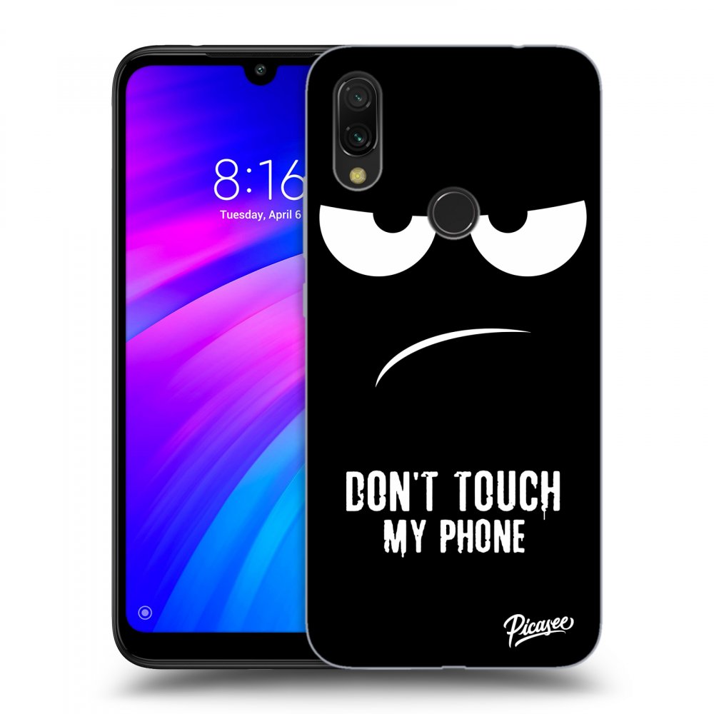 Picasee ULTIMATE CASE pentru Xiaomi Redmi 7 - Don't Touch My Phone