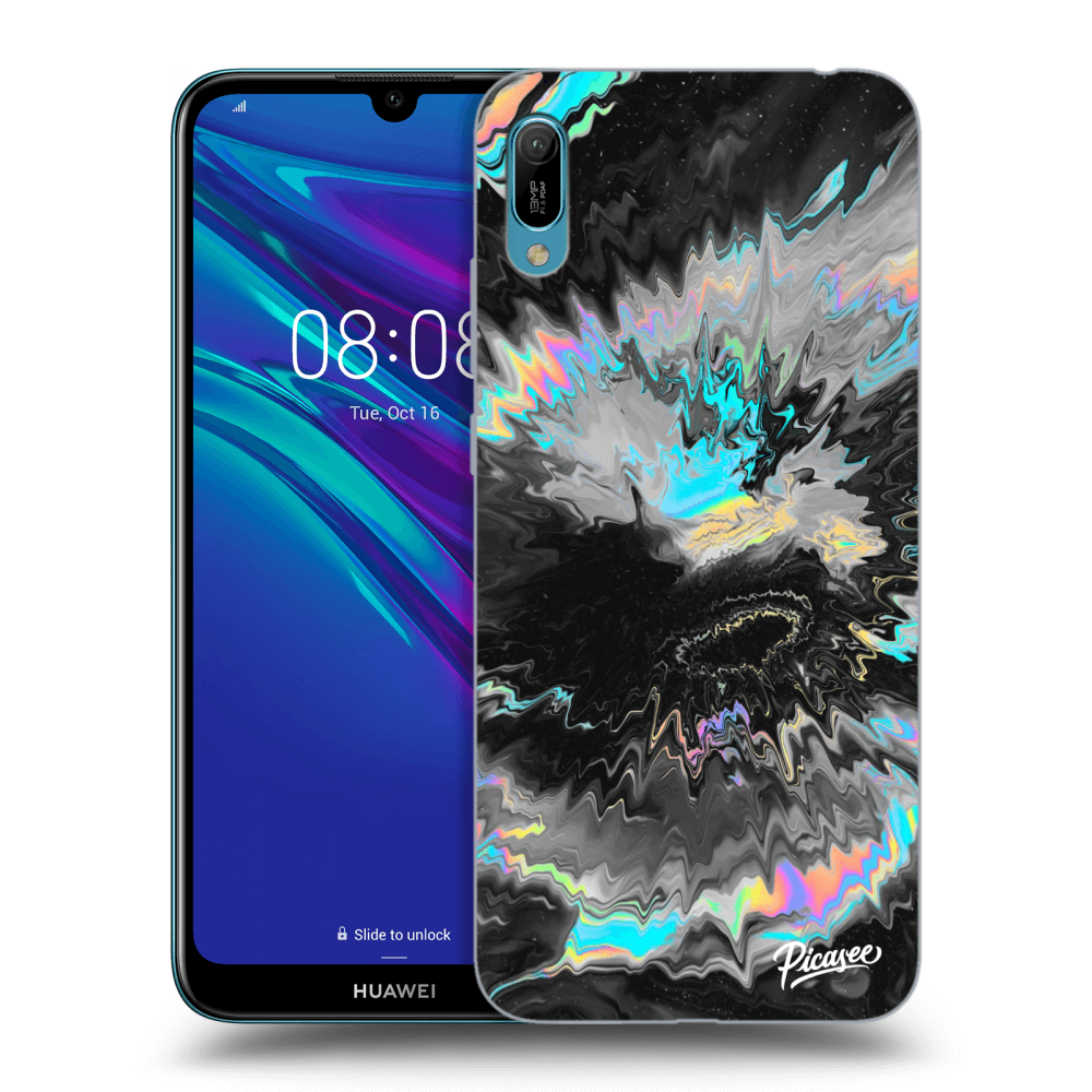 Picasee husă transparentă din silicon pentru Huawei Y6 2019 - Magnetic